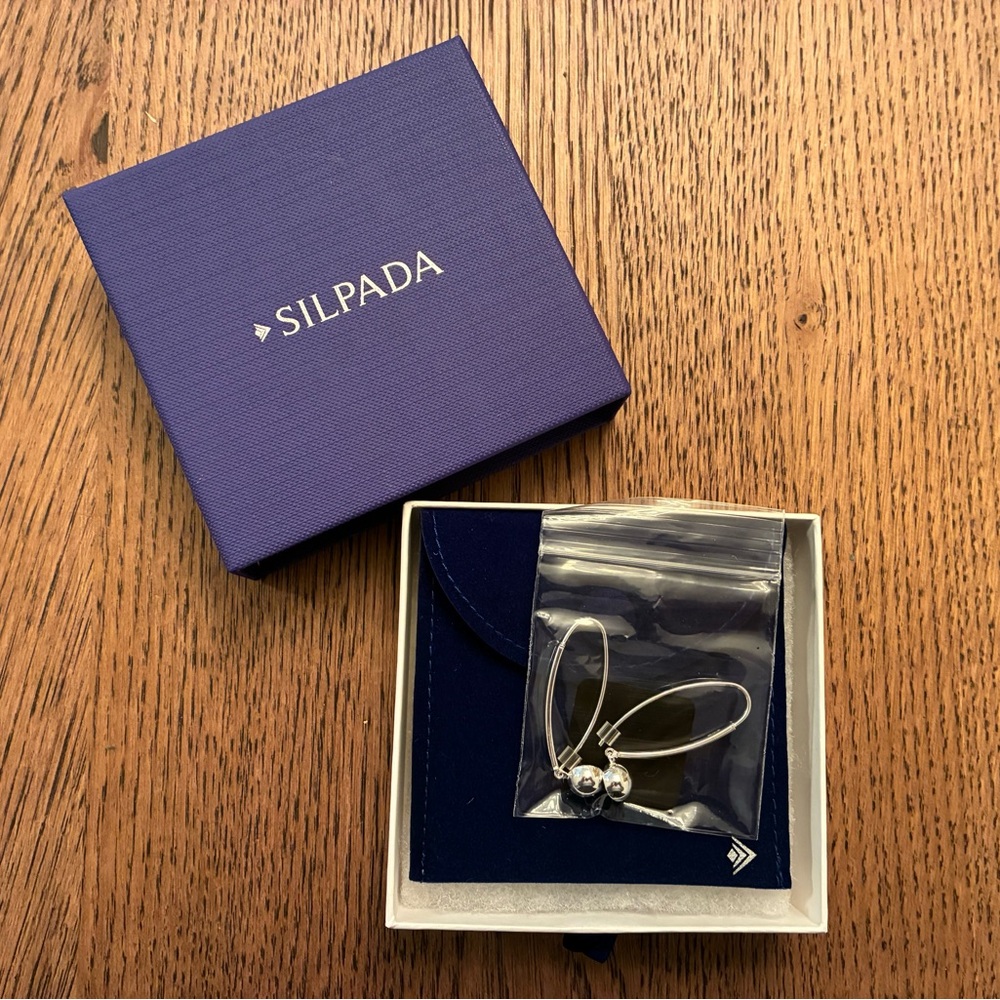 NEW in Box Sterling Silver Earrings - Picture 4 of 7